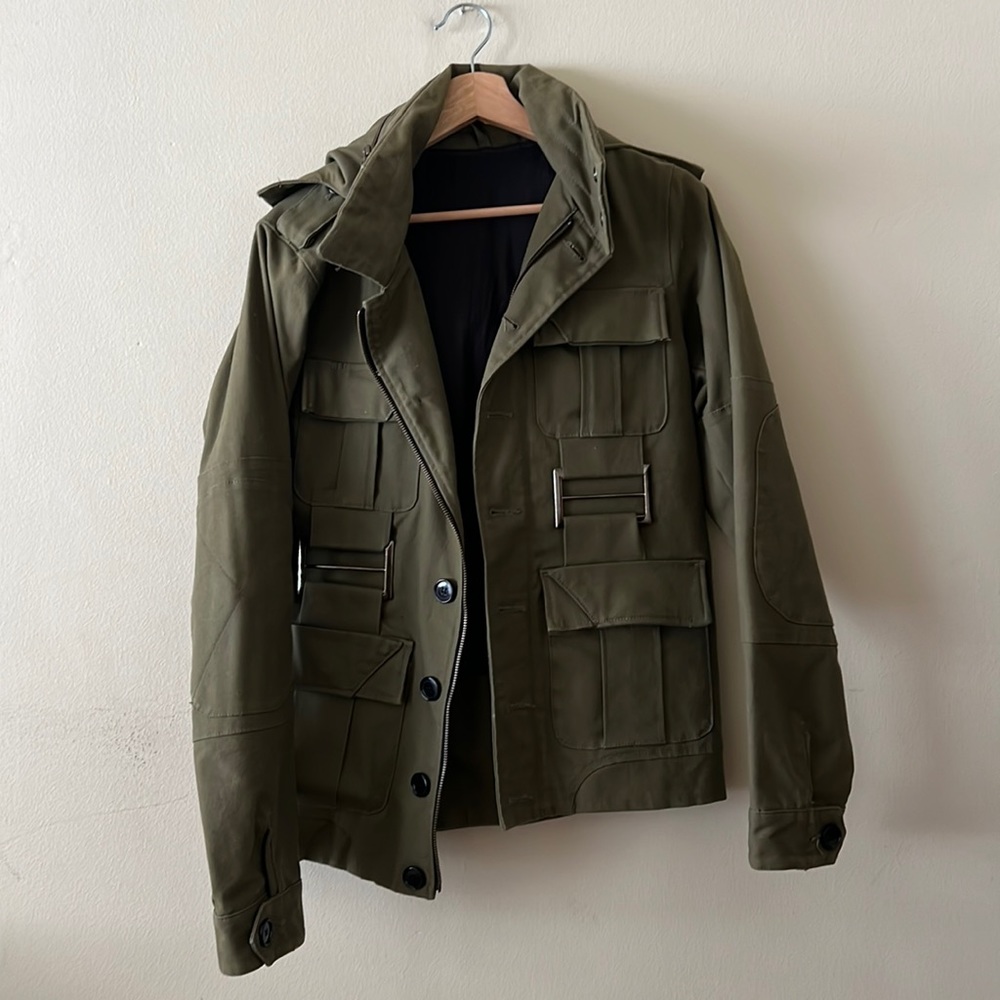UNBRANDED, Military Green Utility Jacket